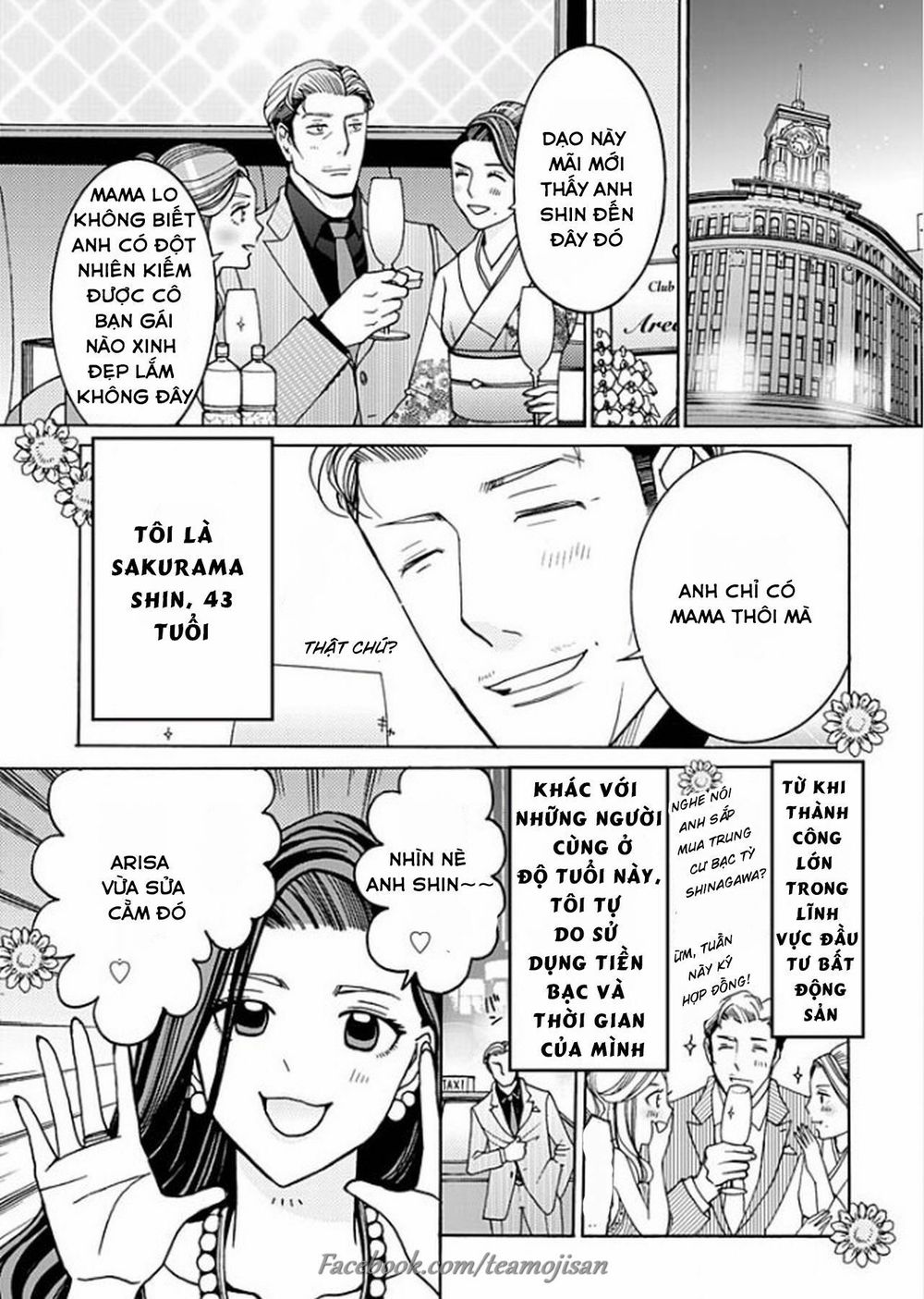 8 Oku Kasegu 43-Sai No Koi Chapter 2 - Trang 1