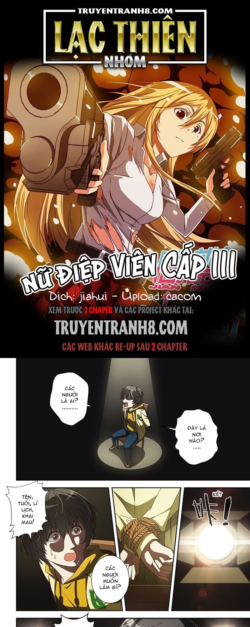 Nữ Điệp Viên Cấp 3 Chapter 2 - Trang 0