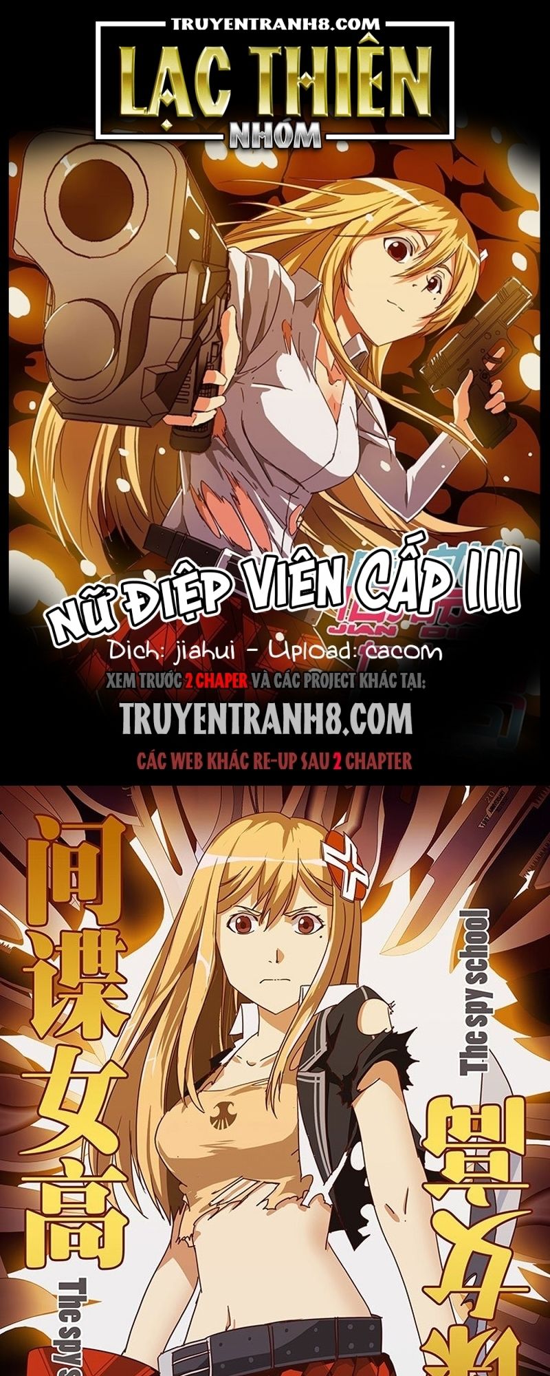 Nữ Điệp Viên Cấp 3 Chapter 4 - Trang 0
