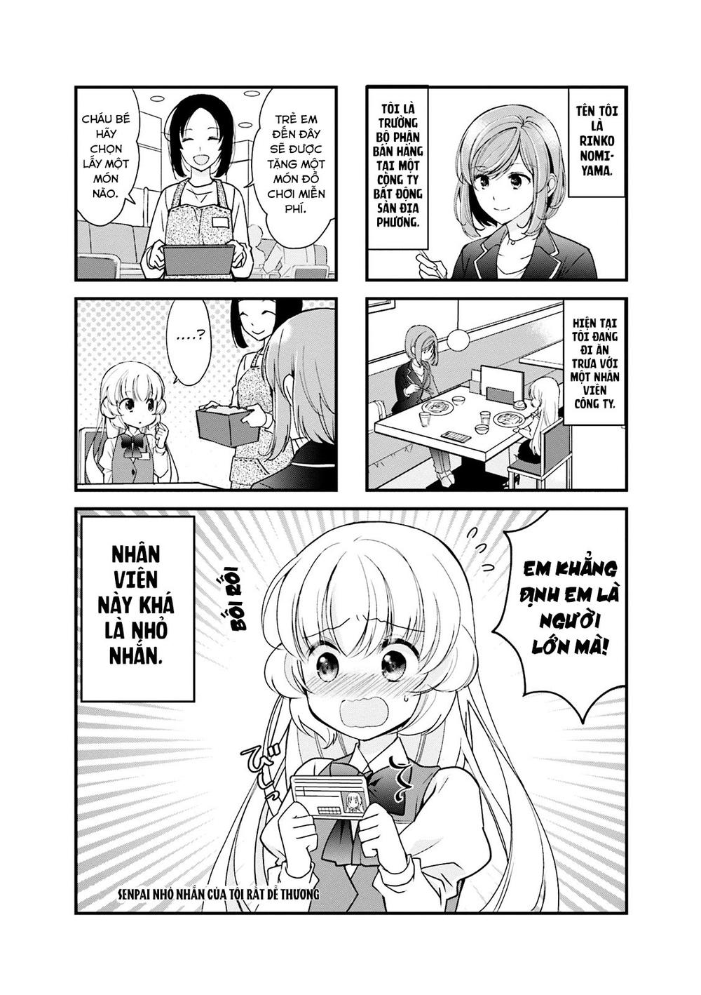 Senpai Nhỏ Nhắn Của Tôi Rất Dễ Thương Chapter 11 - Trang 1