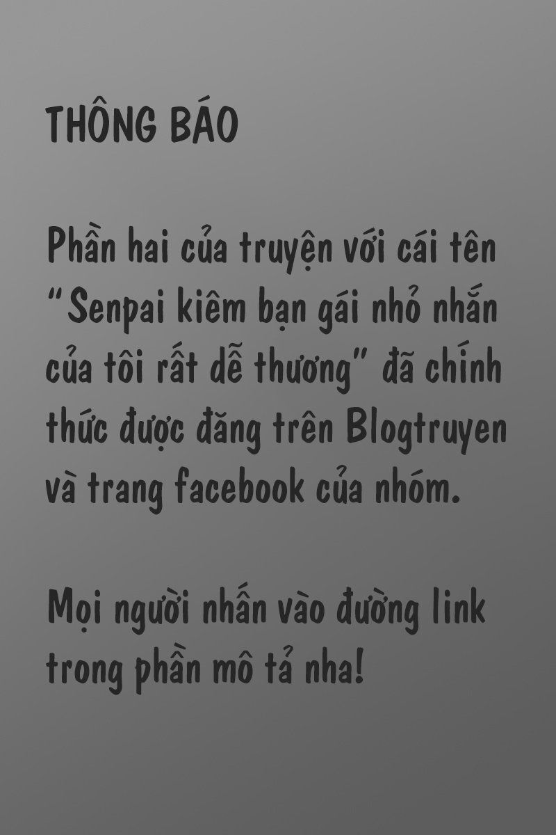 Senpai Nhỏ Nhắn Của Tôi Rất Dễ Thương Chapter 29.6 - Trang 0