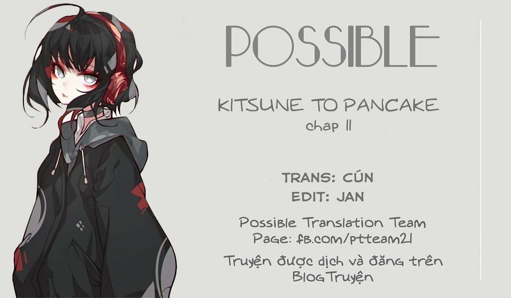 Kitsune To Pancake Chapter 11 - Trang 1