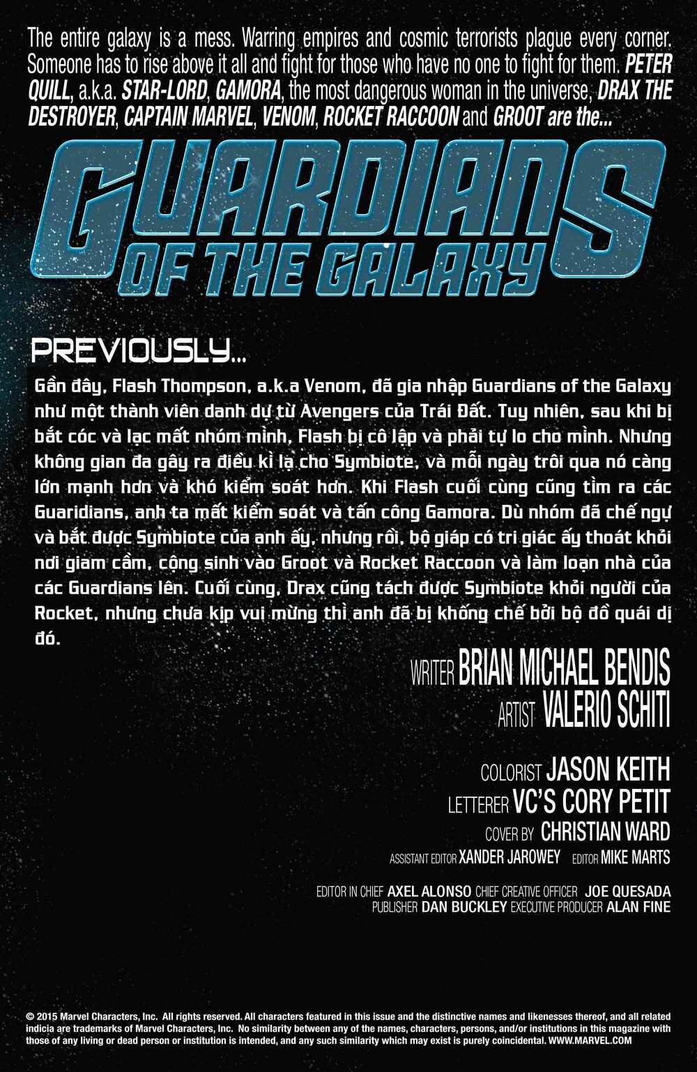 Guardians Of The Galaxy V3 2013 Chapter 23 - Trang 1