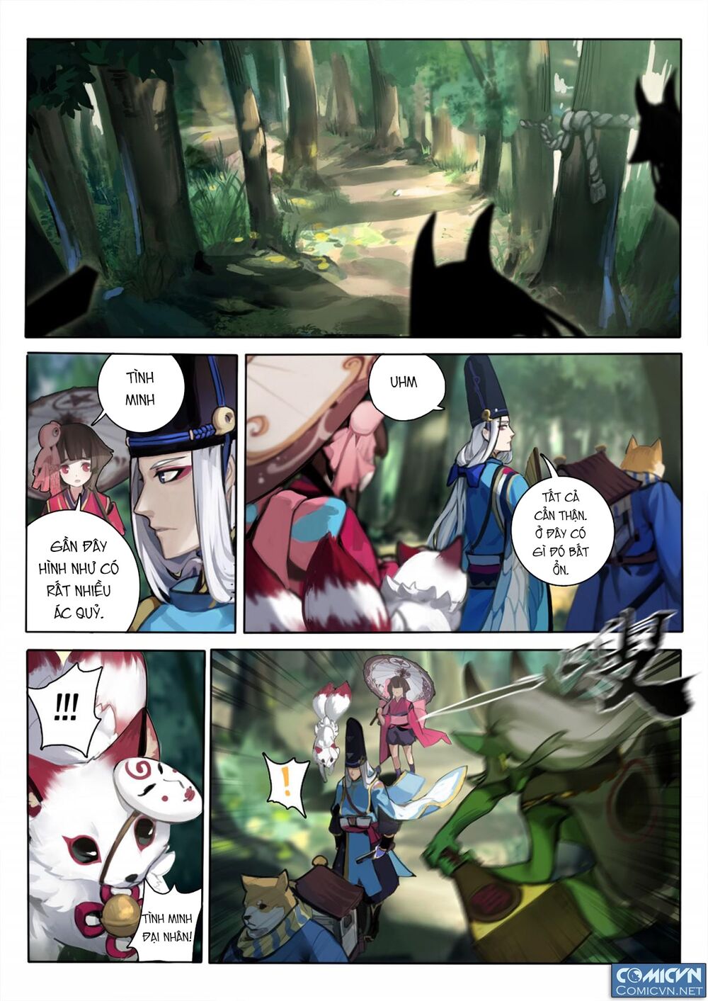 Âm Dương Sư Chapter 4 - Trang 1