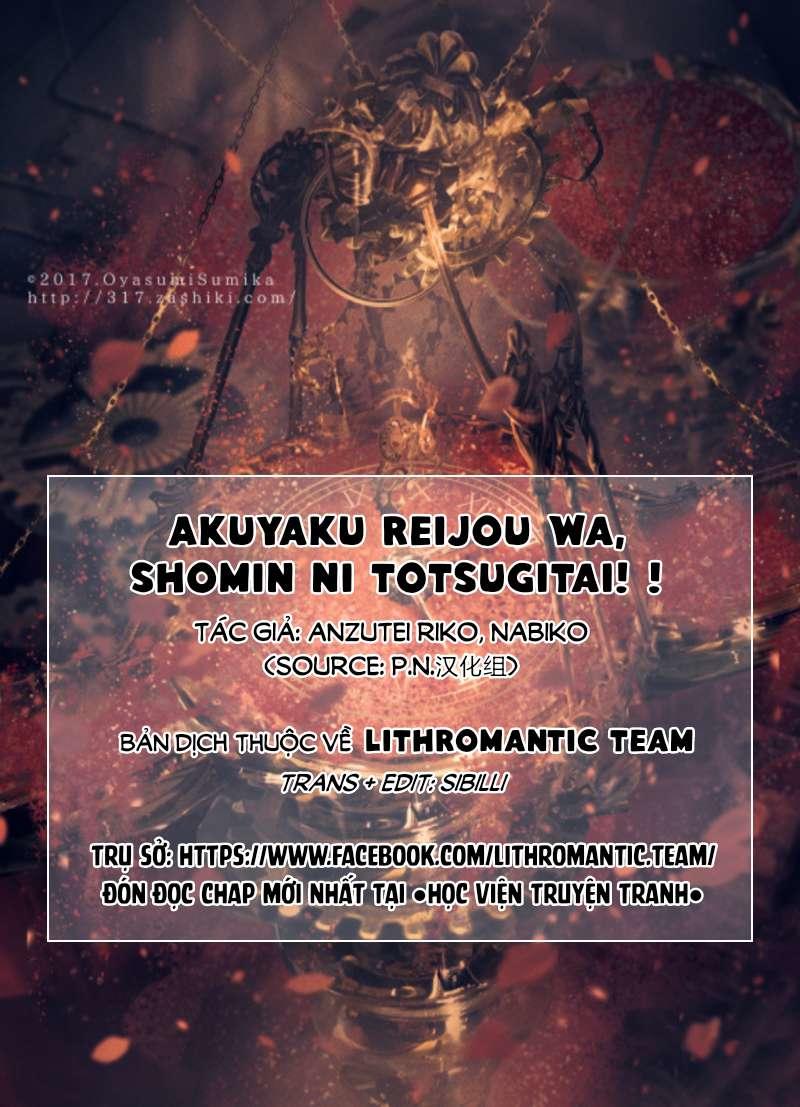 Akuyaku Reijō Wa, Shomin Ni Totsugitai Chapter 5 - Trang 0