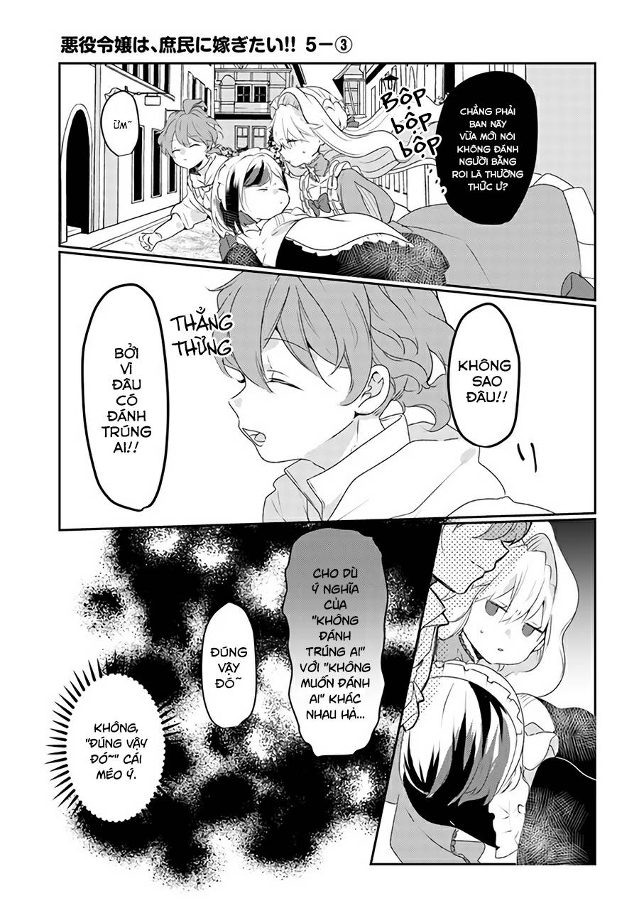 Akuyaku Reijō Wa, Shomin Ni Totsugitai Chapter 5.3 - Trang 1