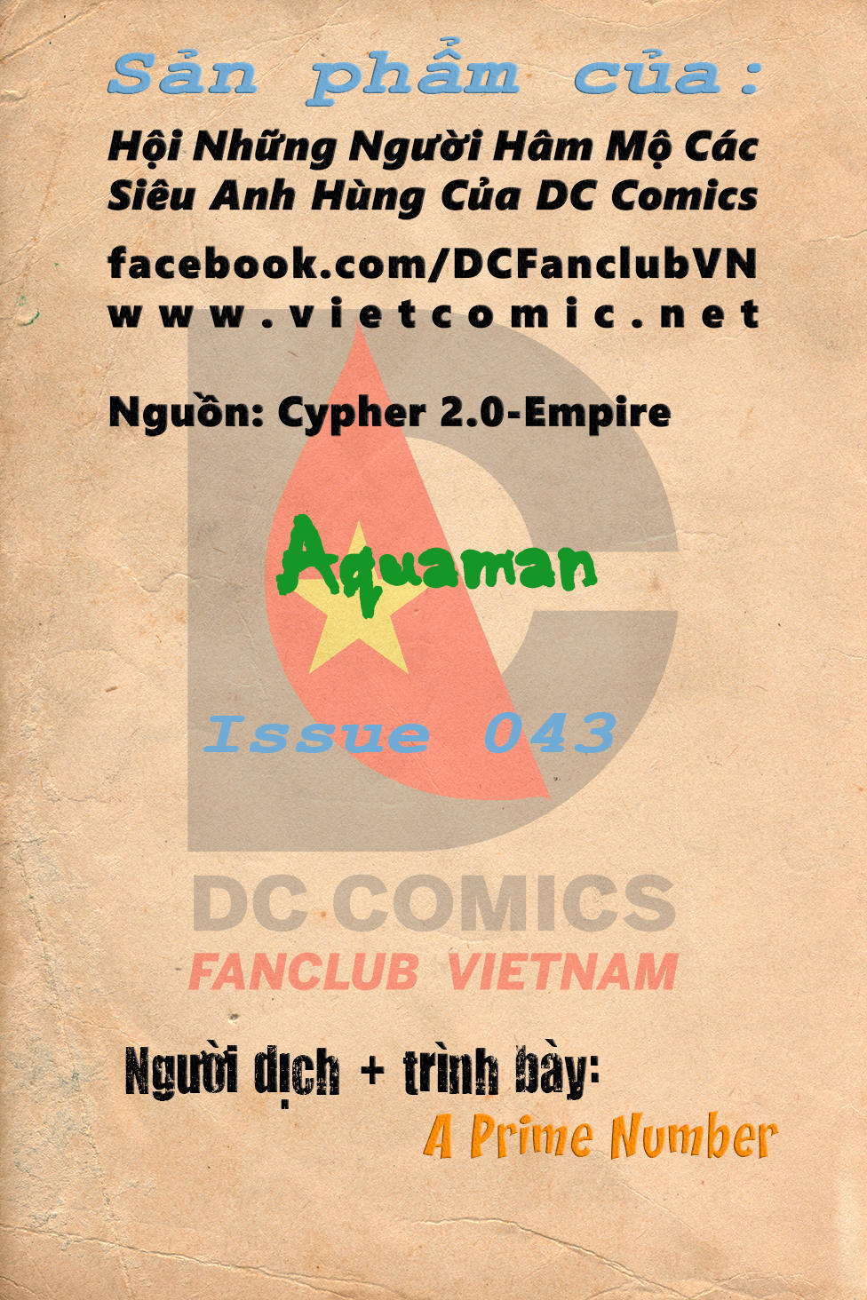 Aquaman Chapter 43 - Trang 1