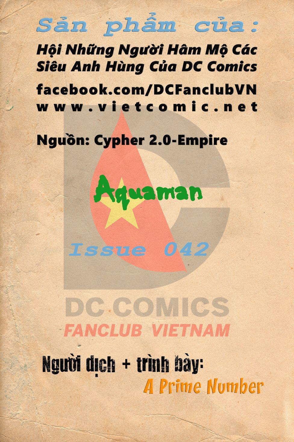 Aquaman Chapter 42 - Trang 1