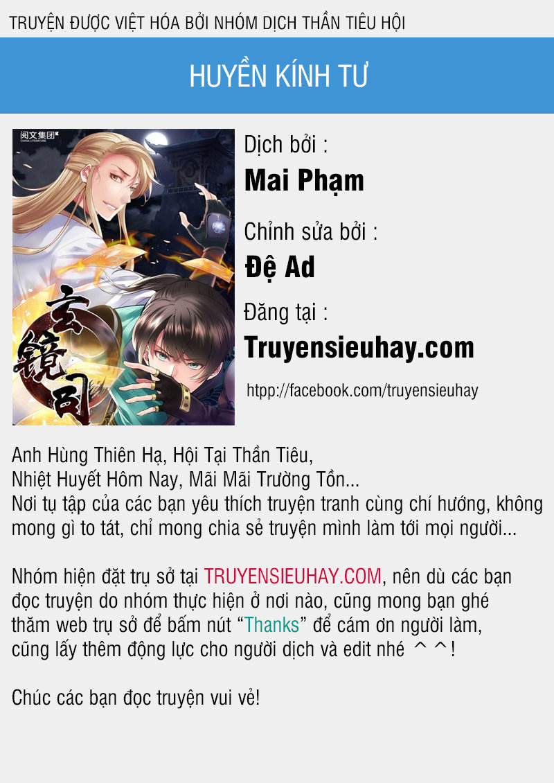 Huyền Kính Tư Chapter 1 - Trang 0