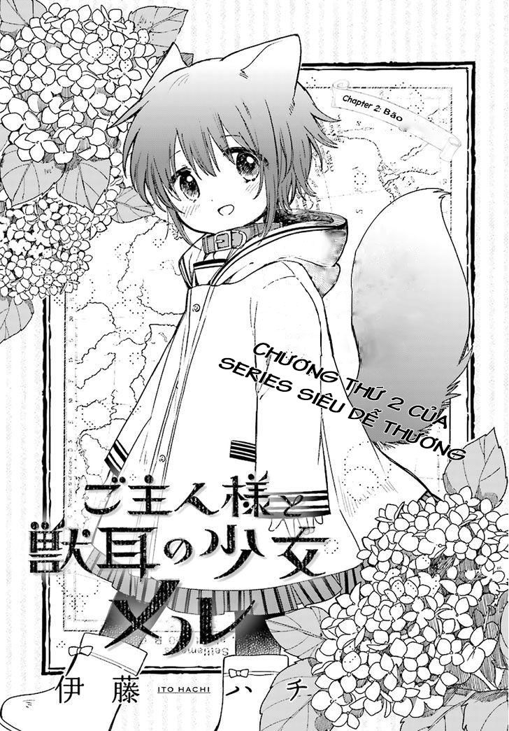 Goshujin-Sama To Kemonomimi No Shoujo Meru Chapter 2 - Trang 0