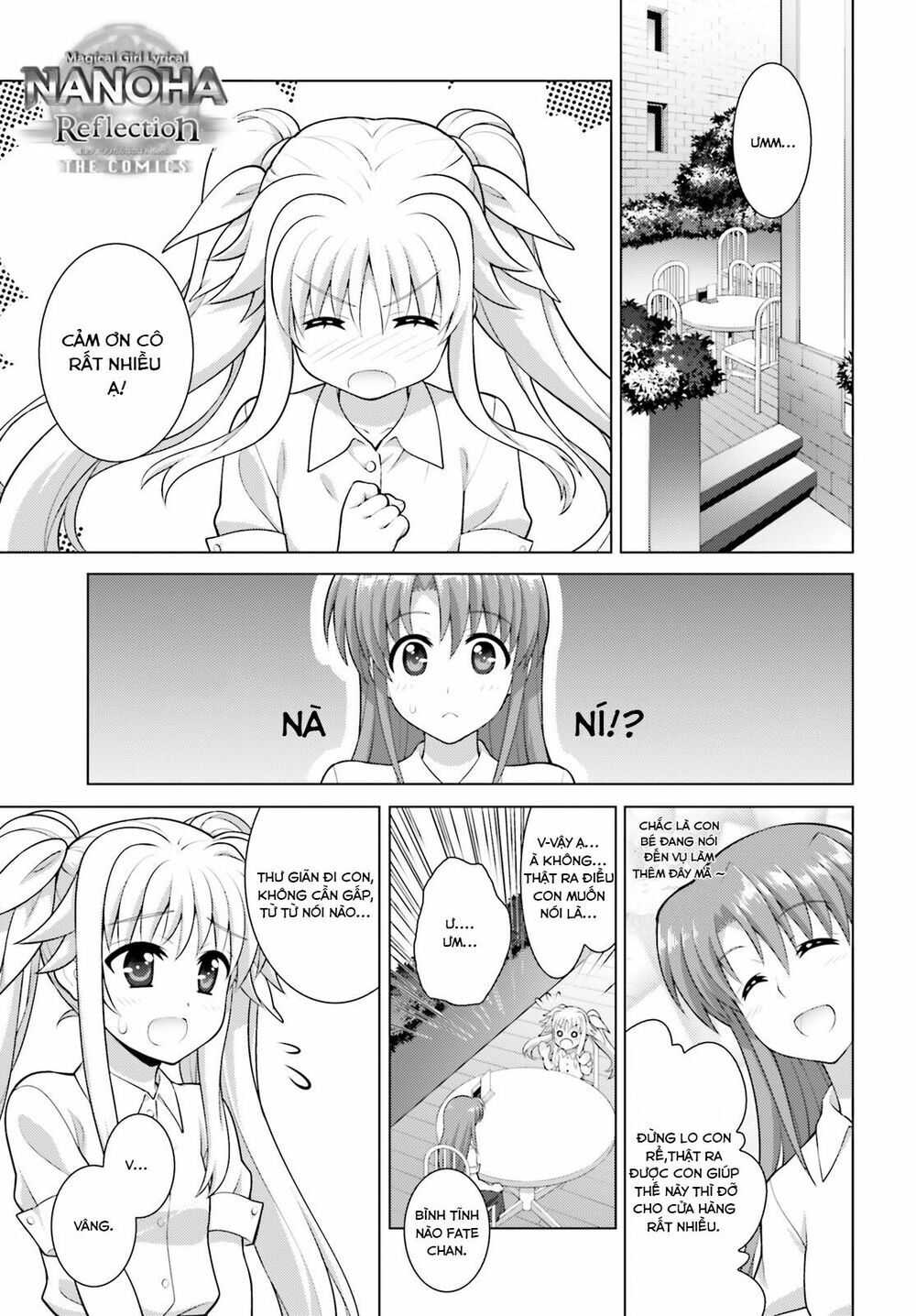 Mahou Shoujo Lyrical Nanoha Reflection Chapter 6.2 - Trang 0