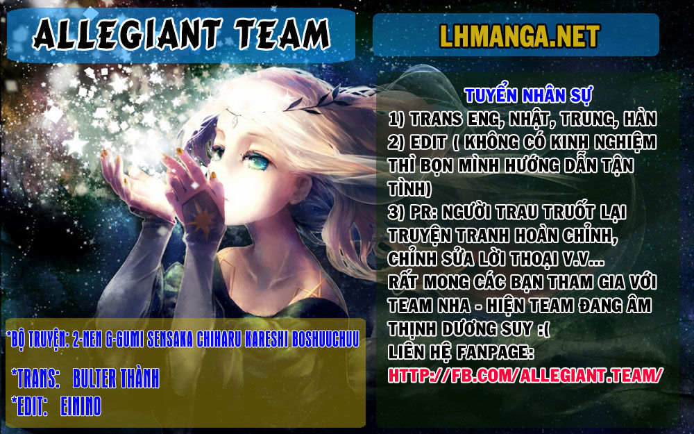 2-Nen G-Gumi Sensaka Chiharu Kareshi Boshuuchuu Chapter 11 - Trang 0