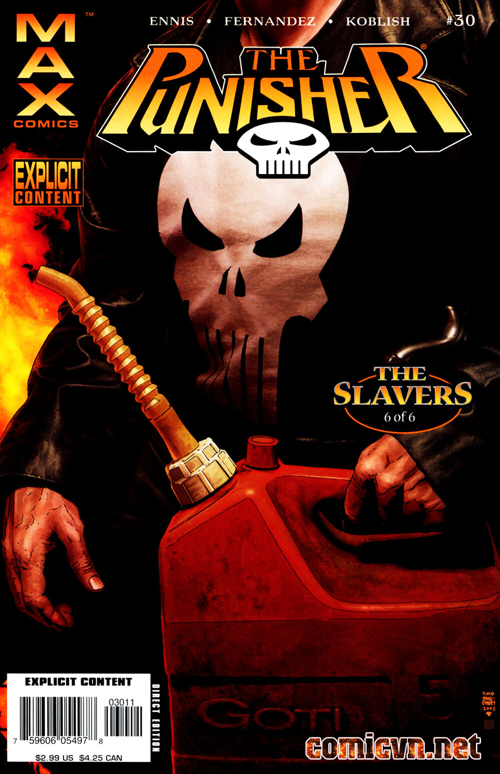 The Punisher: The Slavers Chapter 6 - Trang 0
