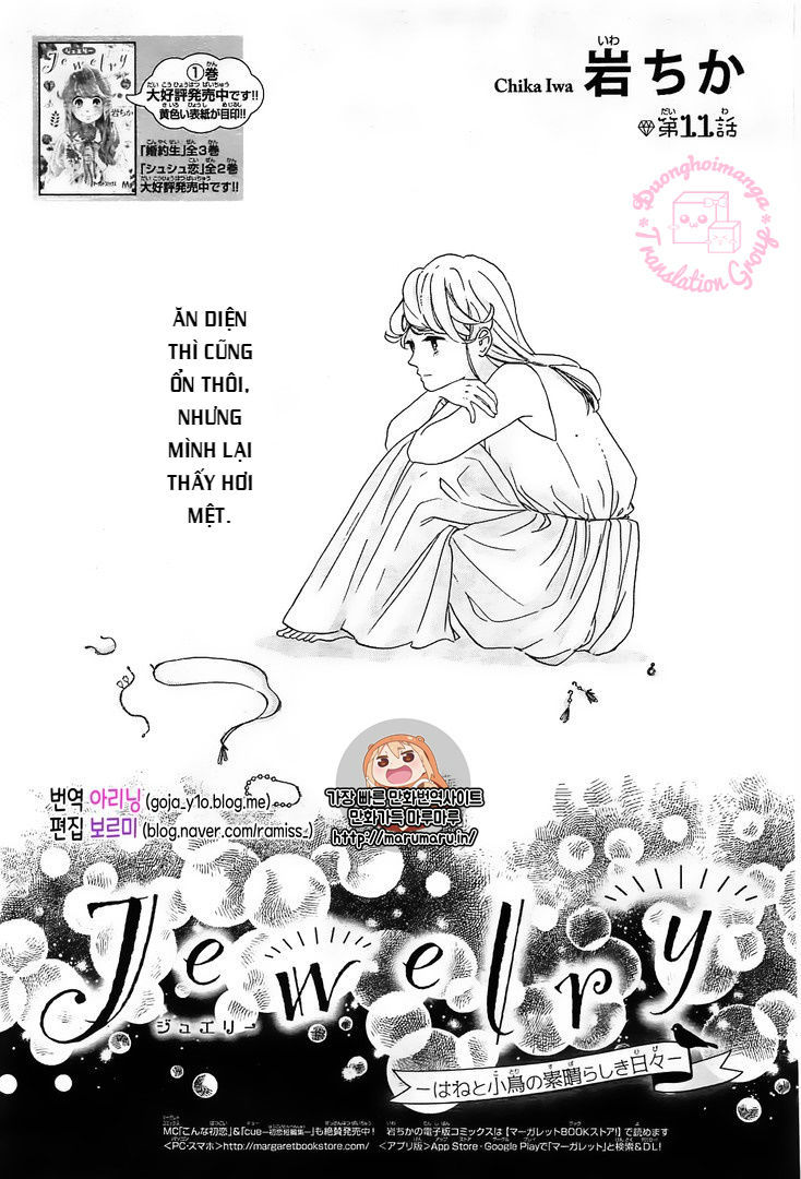 Jewelry - Hane To Kotori No Subarashiki Hibi Chapter 11 - Trang 0