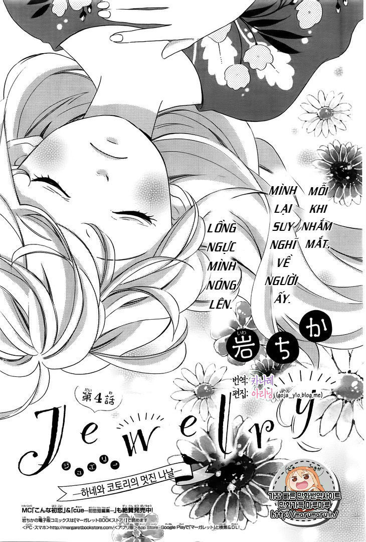 Jewelry - Hane To Kotori No Subarashiki Hibi Chapter 4 - Trang 0