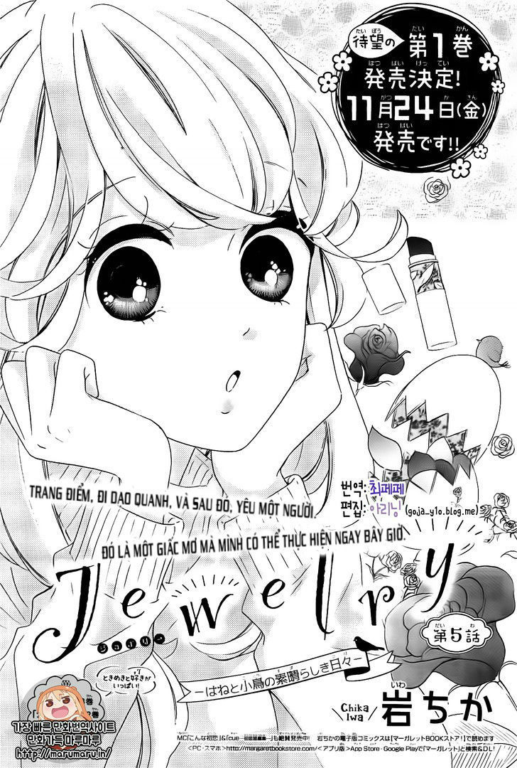 Jewelry - Hane To Kotori No Subarashiki Hibi Chapter 5 - Trang 0