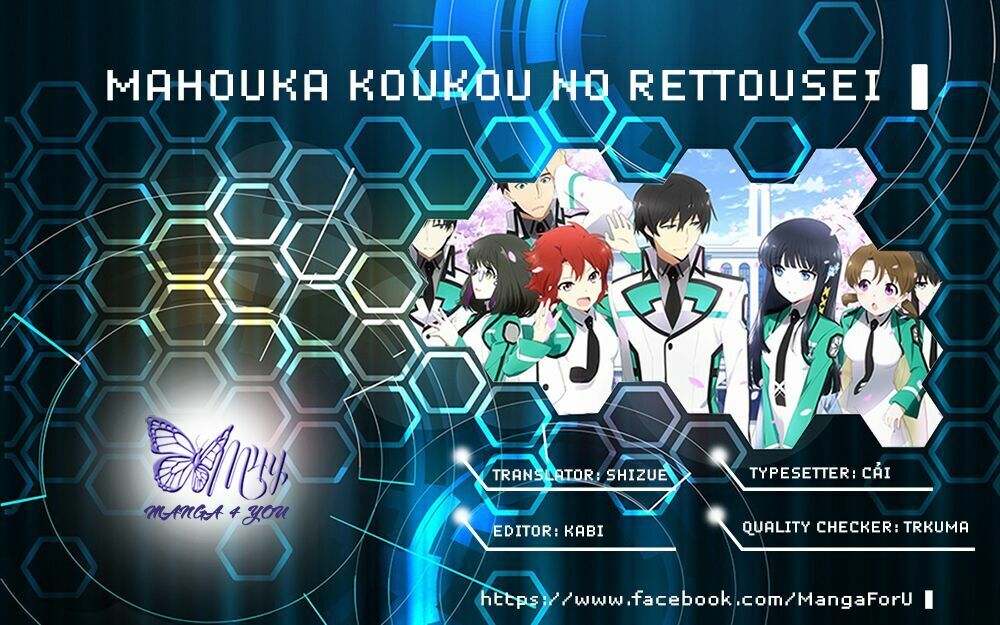 Mahouka Koukou No Rettousei Chapter 21 - Trang 0