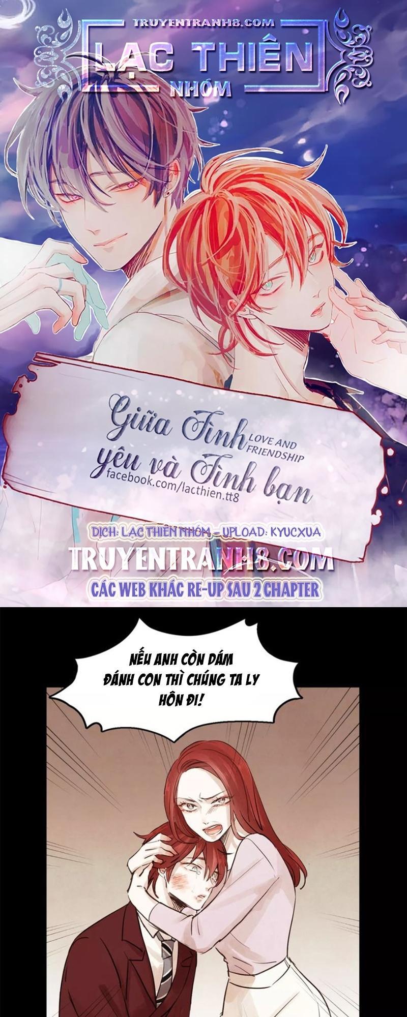 Giữa Tình Yêu Và Tình Bạn Chapter 3 - Trang 0