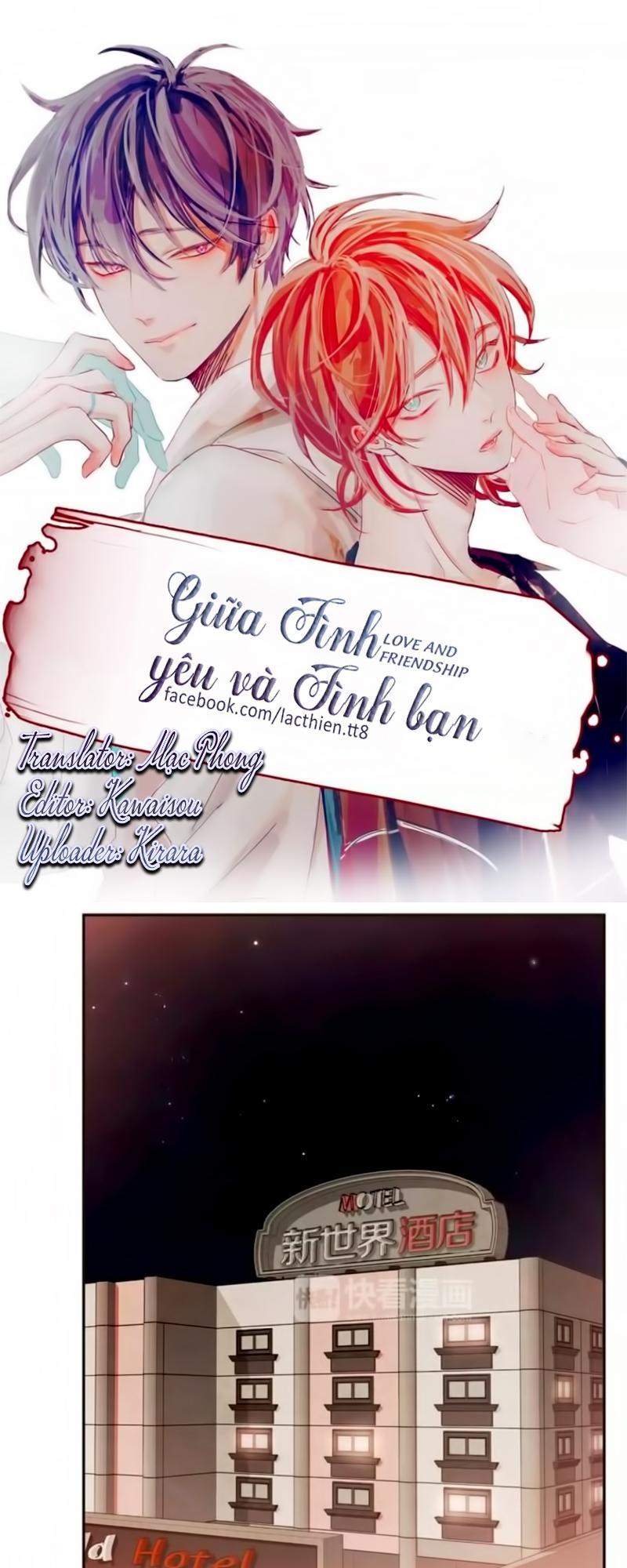 Giữa Tình Yêu Và Tình Bạn Chapter 2 - Trang 0