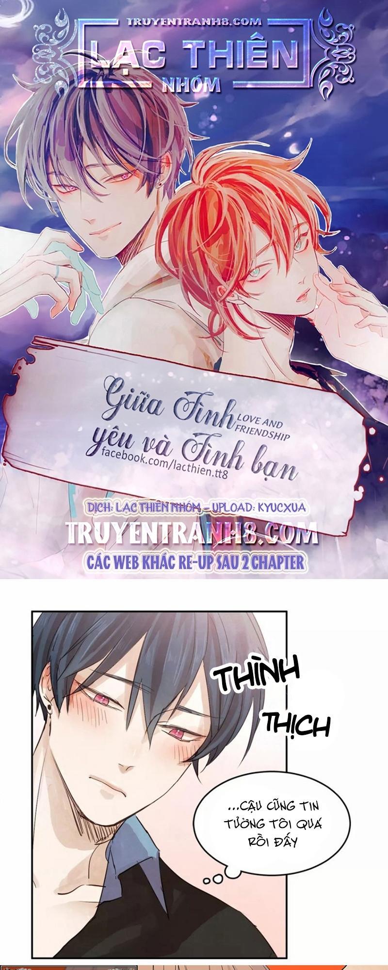 Giữa Tình Yêu Và Tình Bạn Chapter 4 - Trang 0