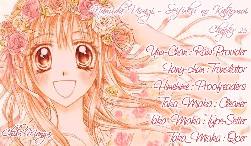 Namida Usagi - Seifuku No Kataomoi Chapter 25 - Trang 0