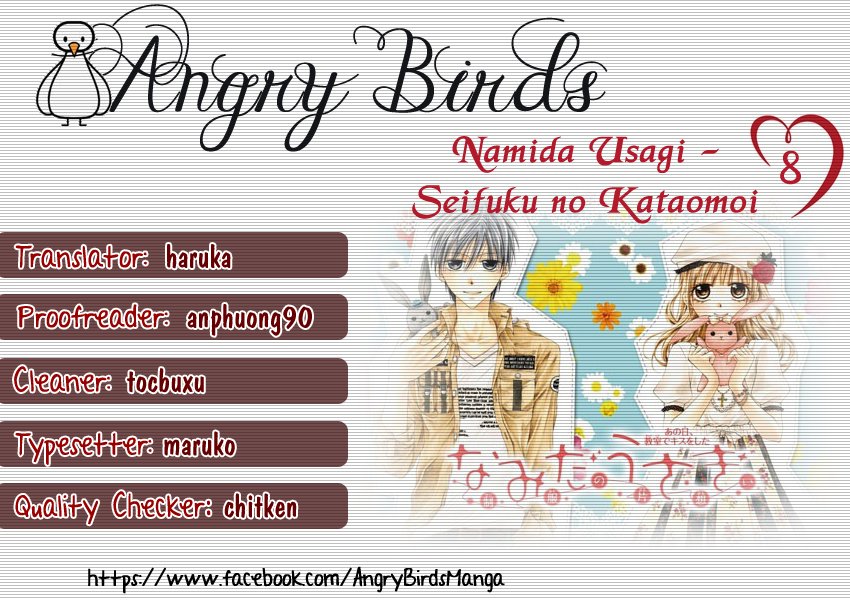 Namida Usagi - Seifuku No Kataomoi Chapter 8 - Trang 0