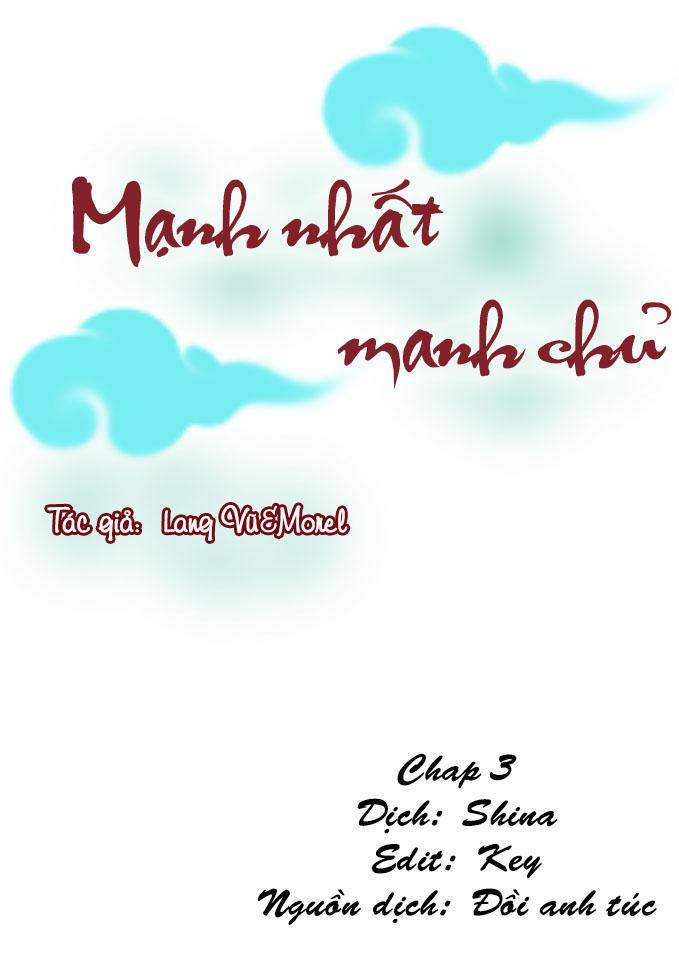 Mạnh Nhất Manh Chủ Chapter 3 - Trang 0