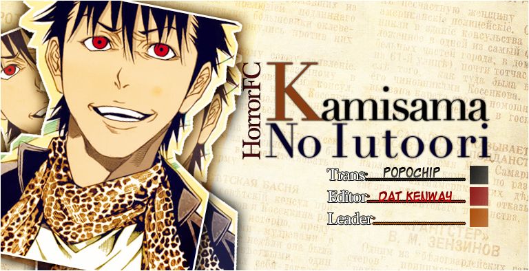Kamisama No Iutoori Ii Chapter 6 - Trang 0