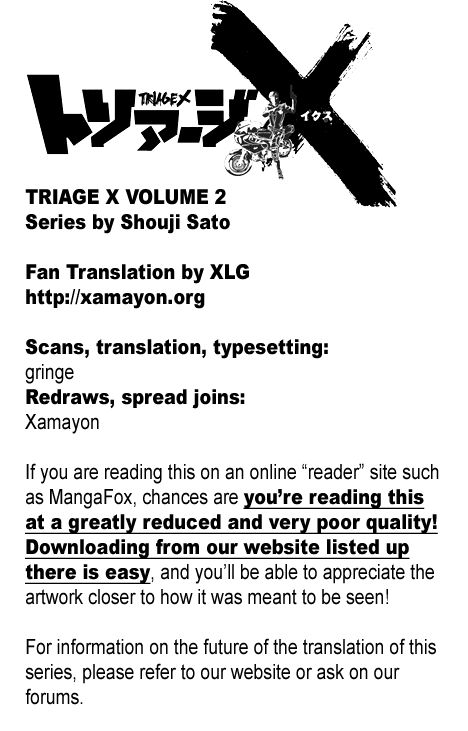 Triage X Chapter 6 - Trang 0