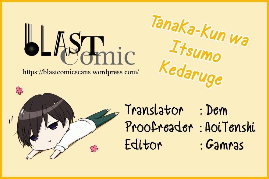 Tanaka-Kun Wa Itsumo Kedaruge Chapter 43 - Trang 1