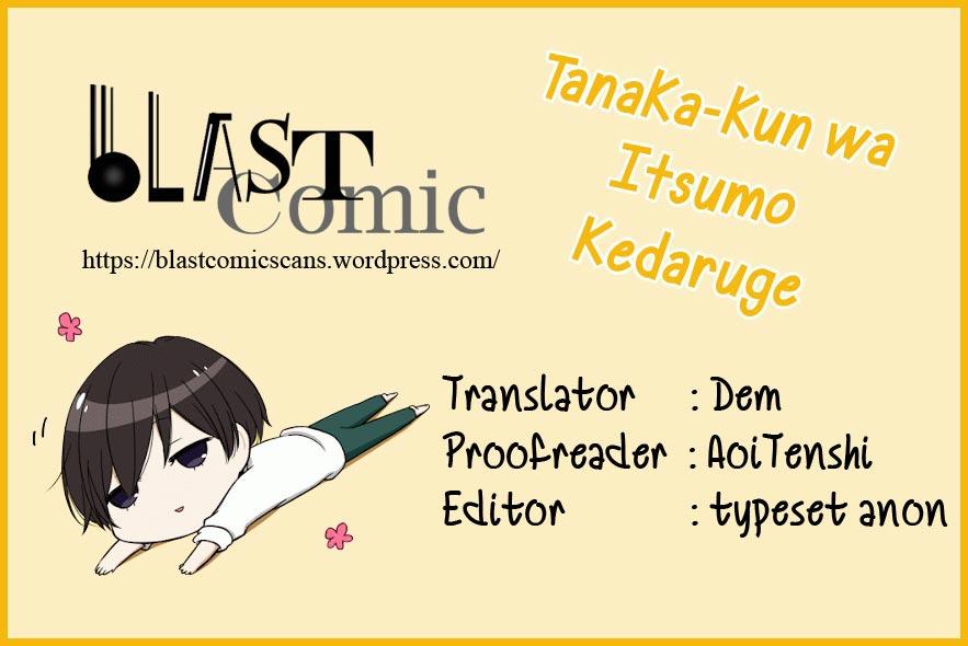 Tanaka-Kun Wa Itsumo Kedaruge Chapter 42 - Trang 0