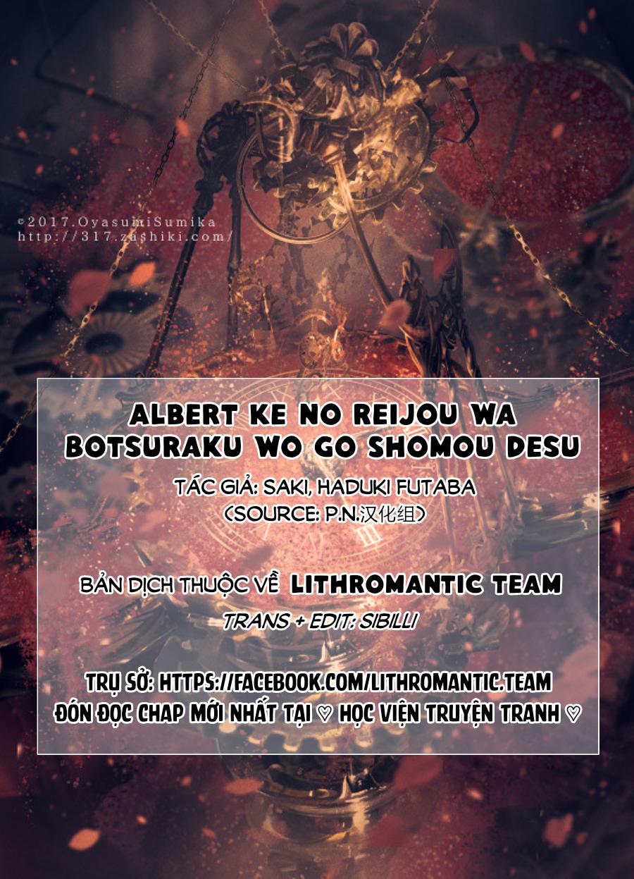 Albert Ke No Reijou Wa Botsuraku Wo Go Shomou Desu Chapter 1 - Trang 0