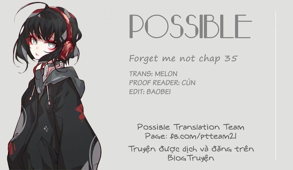 Forget Me Not Chapter 35 - Trang 0