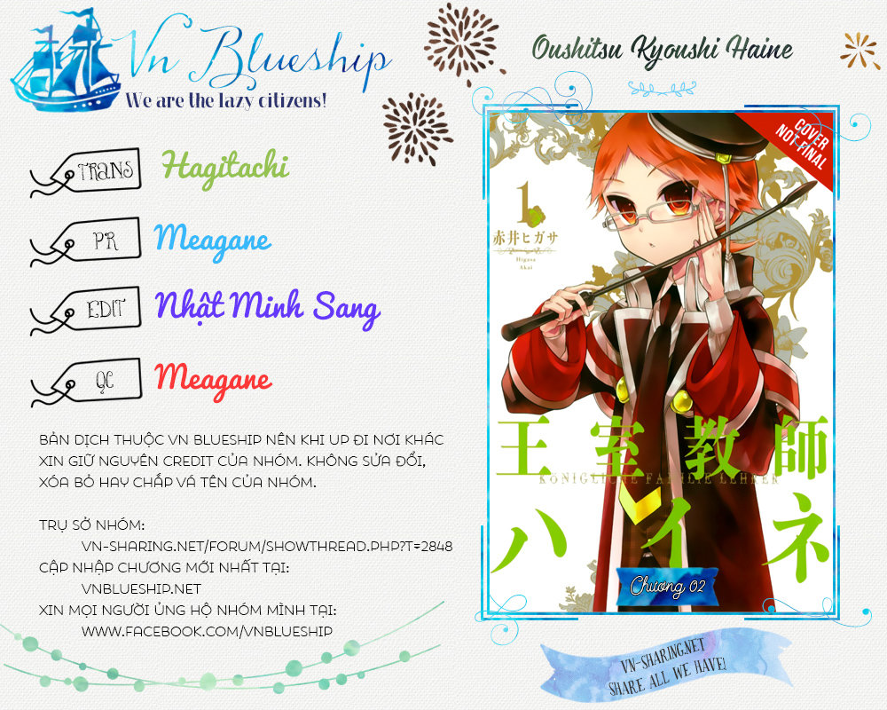 Oushitsu Kyoushi Haine Chapter 2 - Trang 0