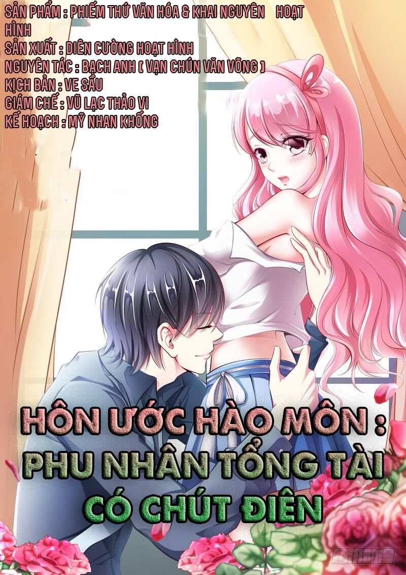 Hôn Ước Hào Môn: Phu Nhân Tổng Tài Có Chút Điên Chapter 1 - Trang 0
