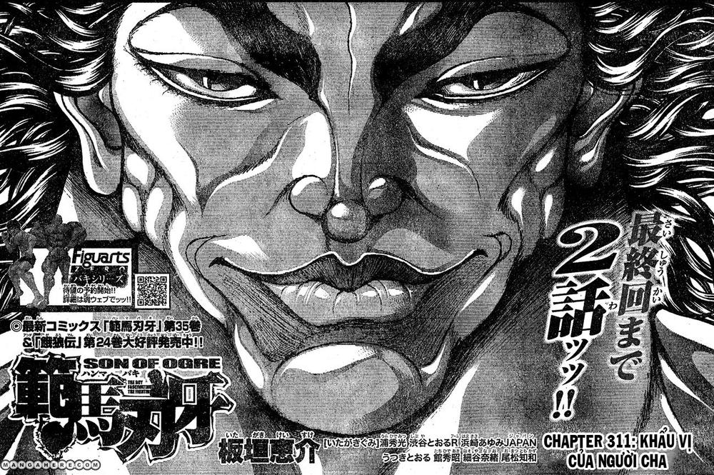 Baki – Son Of Ogre Chapter 311 - Trang 1
