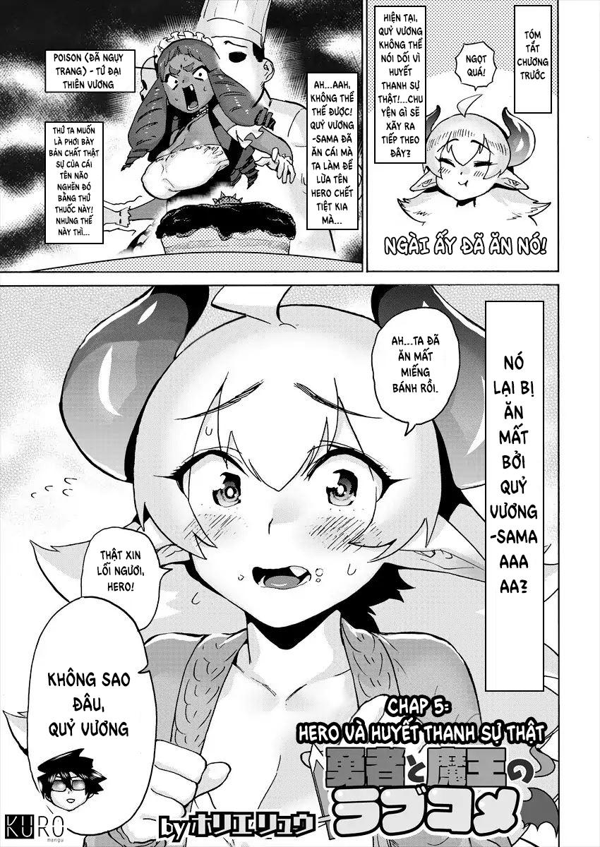 The Hero And The Demon King's Romcom Chapter 5 - Trang 0