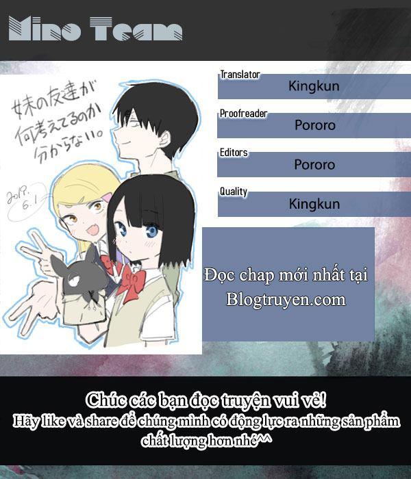 I Don't Know What My Little Sister's Friend Is Thinking! Chapter 4 - Trang 0