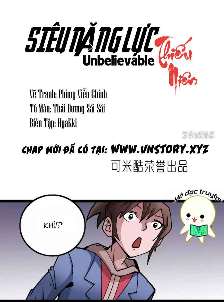 Thiếu Niên Siêu Năng Lực Chapter 11 - Trang 0