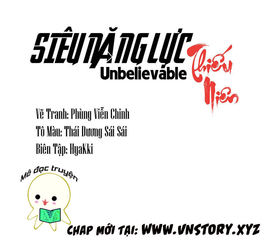 Thiếu Niên Siêu Năng Lực Chapter 10 - Trang 0
