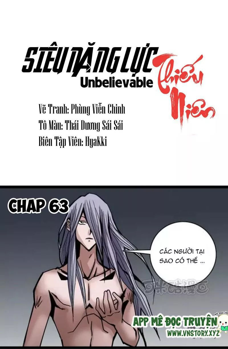 Thiếu Niên Siêu Năng Lực Chapter 63 - Trang 0