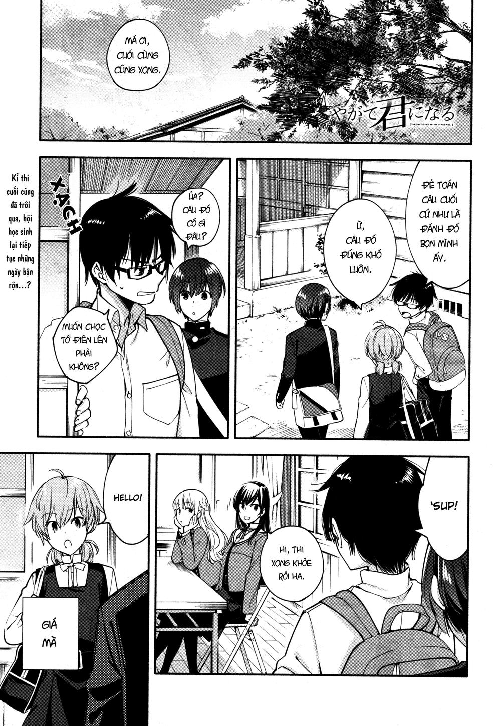Yagate Kimi Ni Naru Chapter 10 - Trang 0
