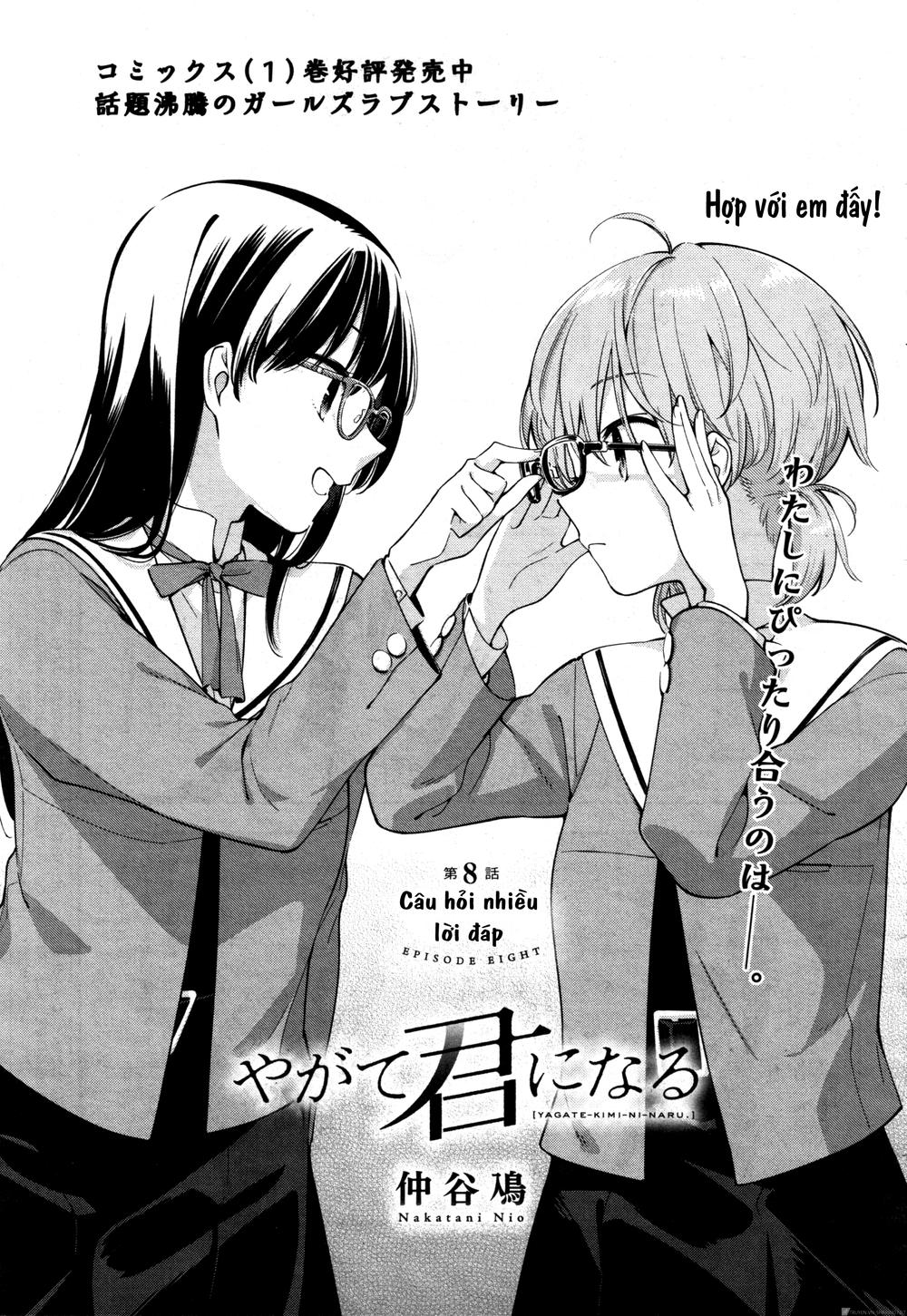 Yagate Kimi Ni Naru Chapter 8 - Trang 0