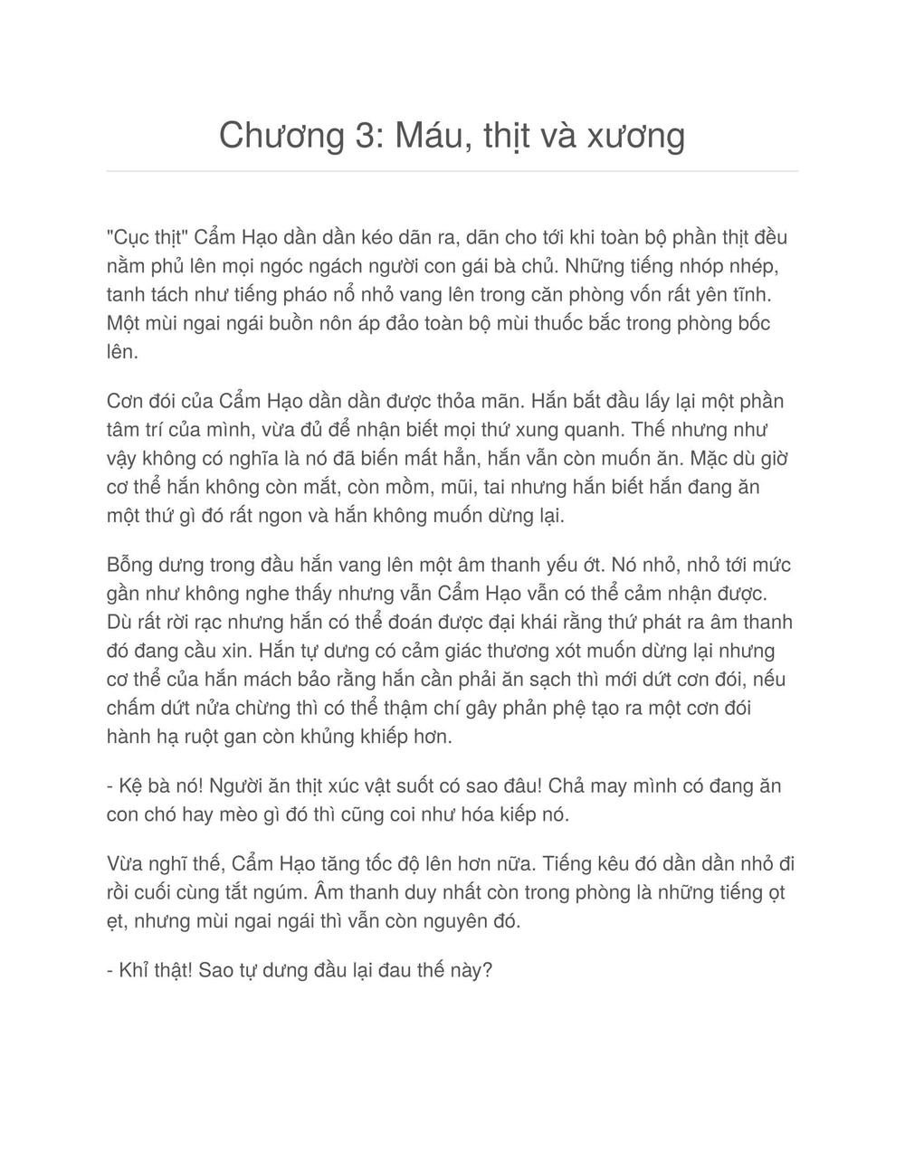 Hỗn Độn Nhân Loại Chapter 3 - Trang 0