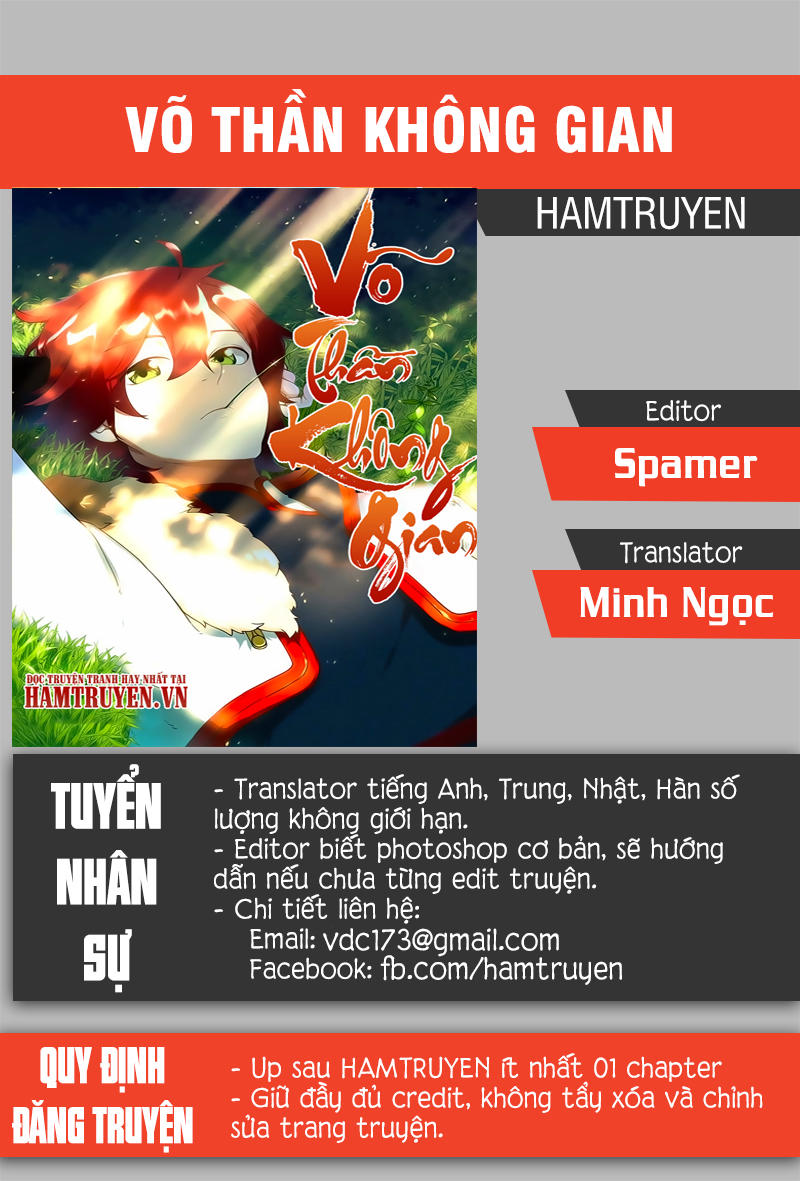 Võ Thần Không Gian Chapter 67 - Trang 0