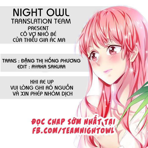 Cô Vợ Nhỏ Bé Của Thiếu Gia Ác Ma Chapter 6 - Trang 1