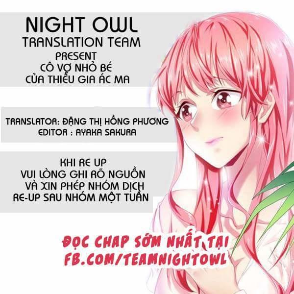 Cô Vợ Nhỏ Bé Của Thiếu Gia Ác Ma Chapter 30 - Trang 0