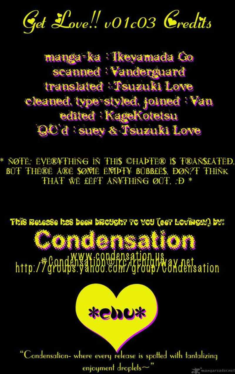 Get Love Chapter 3 - Trang 0