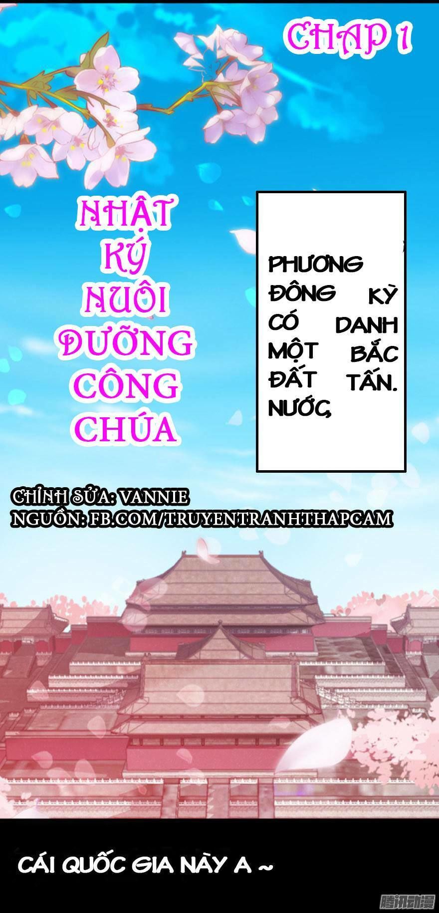Nhật Ký Nuôi Dưỡng Công Chúa Chapter 1 - Trang 0