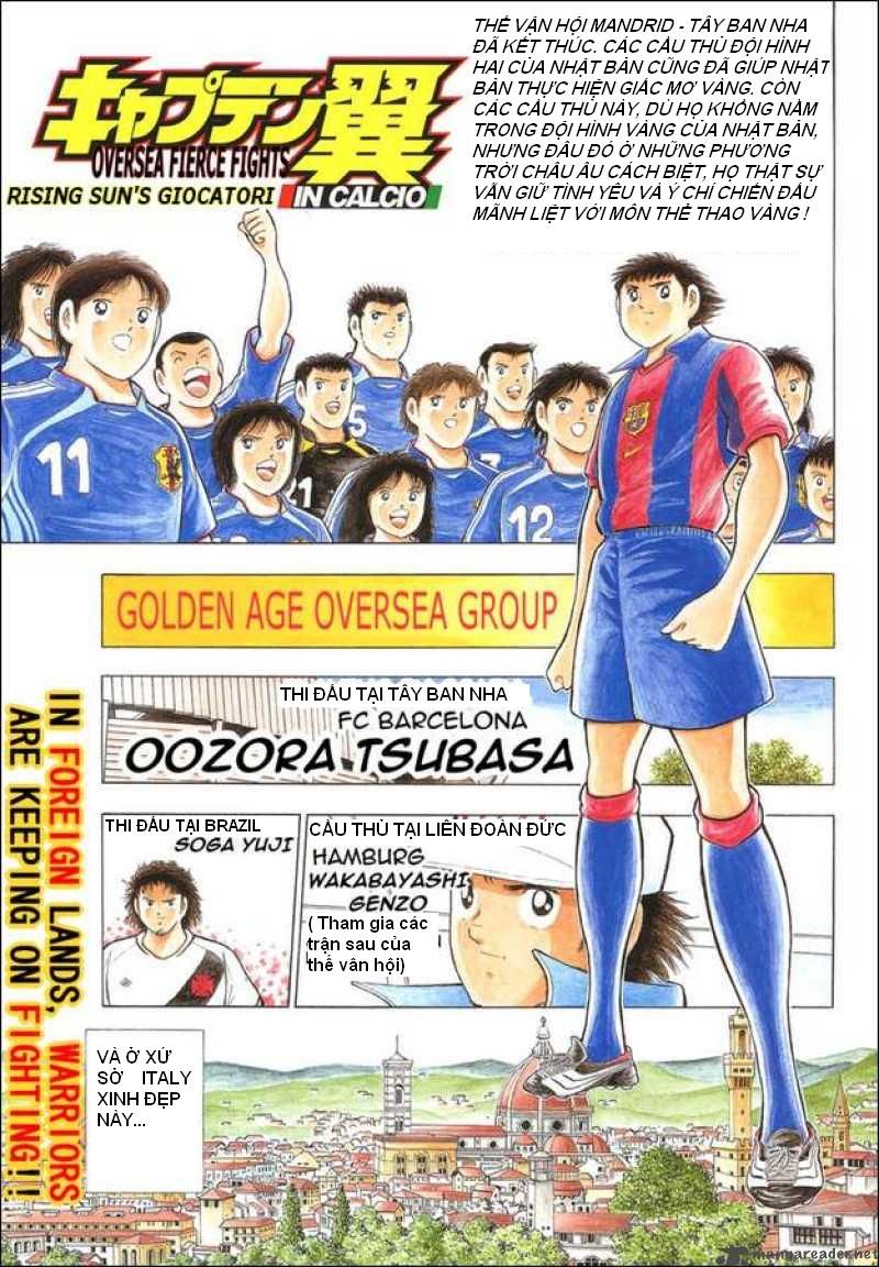 Captain Tsubasa : Trận Chiến Liên Đoàn Italy Chapter 1 - Trang 0